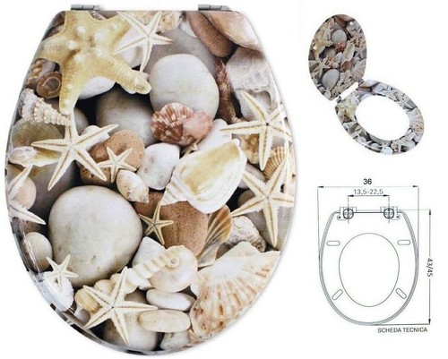 Sedile copriwater universale - sedile,