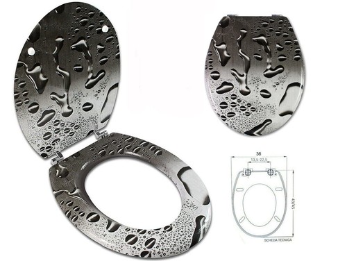 Sedile copriwater universale - copriwater,