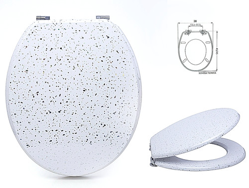 Sedile copriwater universale - copriwater,