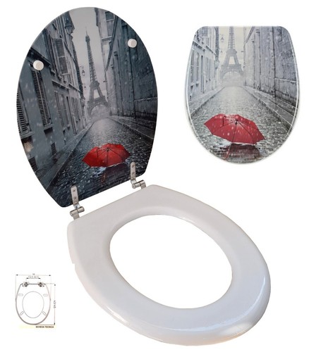 Sedile copriwater universale - sedile,