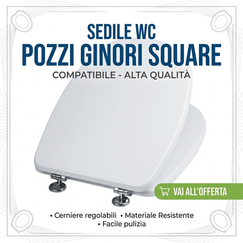 Sedile copriwater ricambio - sedile,
