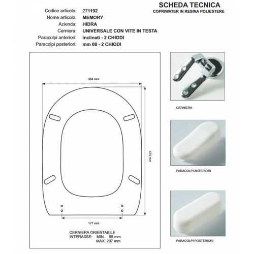 Copriwater hidra memory - copriwater,